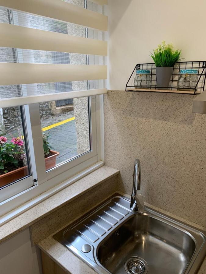 Acogedor Estudio En Pontedeume Apartment Bagian luar foto